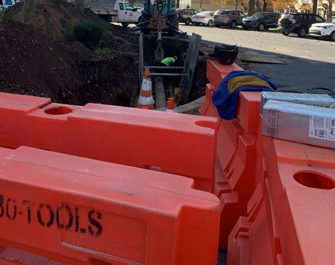 Philadelphia site excavation for heat and energy loss leak detection